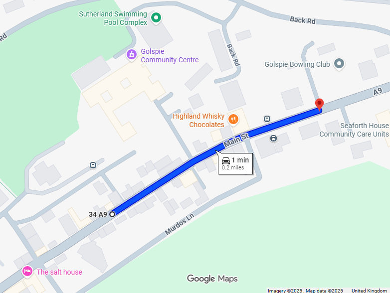 PUFFING CROSSING PLANNED FOR A9 MAIN STREET, GOLSPIE