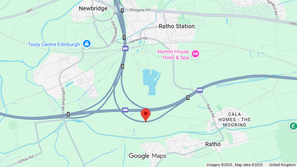 UPGRADING STREETLIGHTING AT M8 JUNCTION 2 WESTBOUND OFF-SLIP