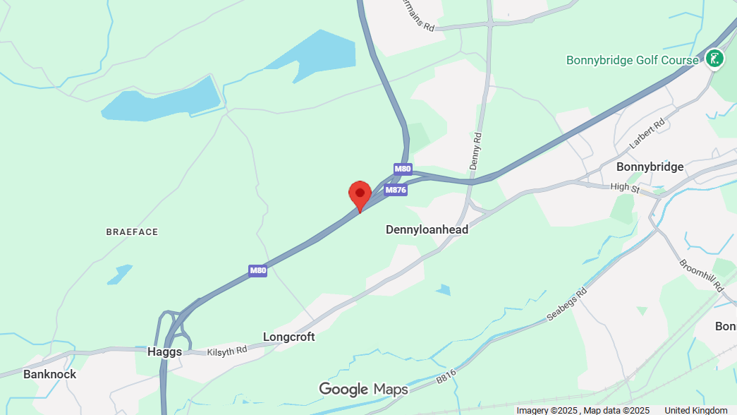 RESURFACING THE M80 SOUTHBOUND AFTER JUNCTION WITH M876