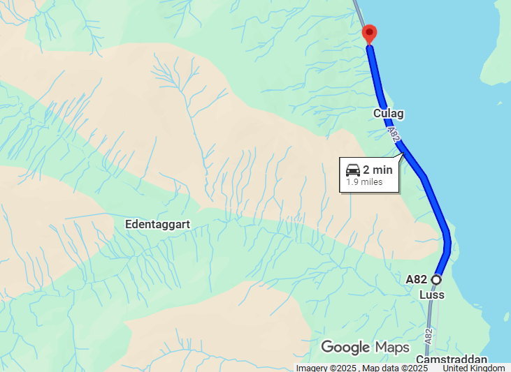 SAFETY BARRIER UPGRADE ON A82 NORTH OF LUSS