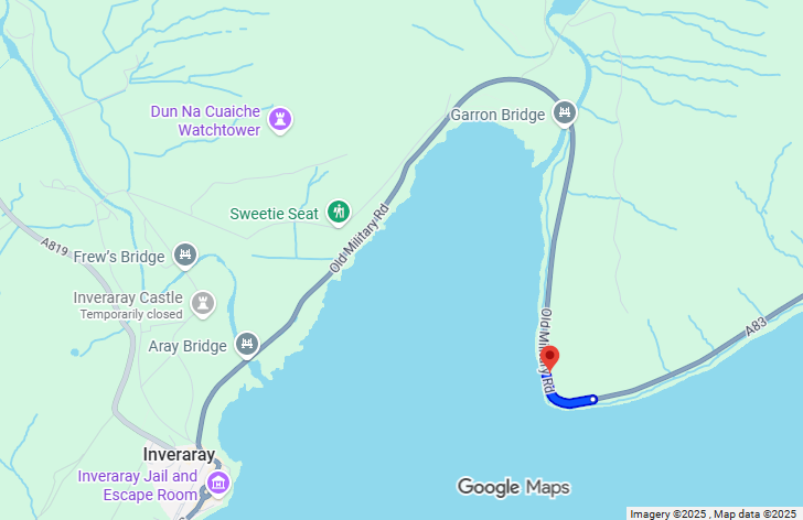 ROCKFALL MESH NETTING REPLACEMENT ON A83 AT STRONE POINT