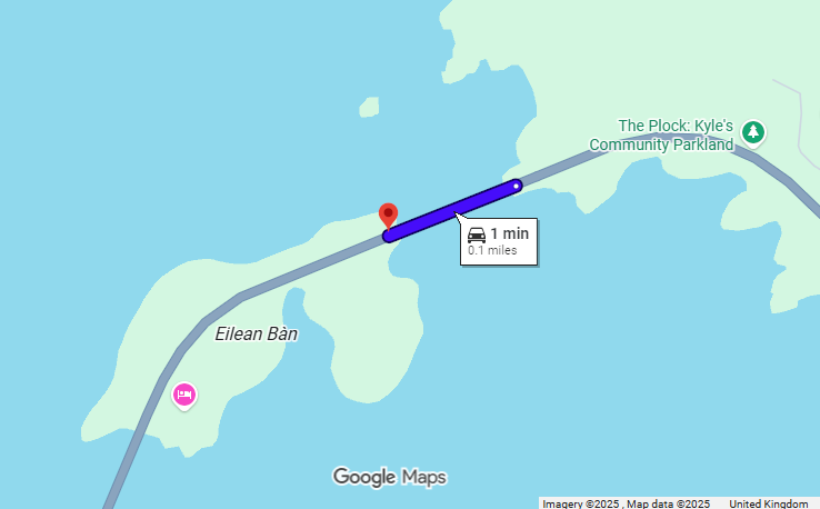 WORKS ON A87 CARRICH BRIDGE