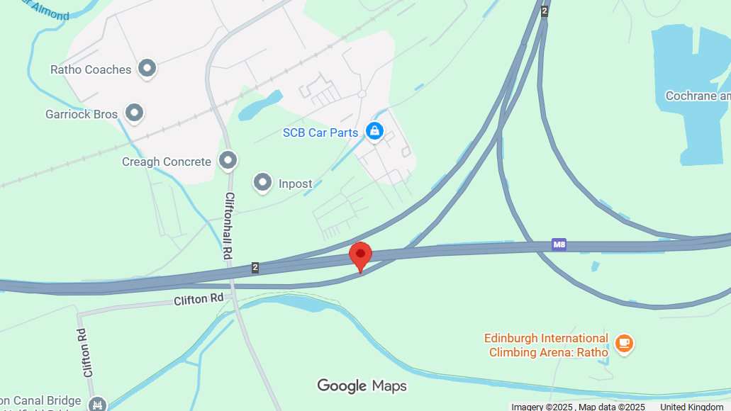 UPGRADING STREETLIGHTING AT M8 JUNCTION 2 WESTBOUND ON-SLIP