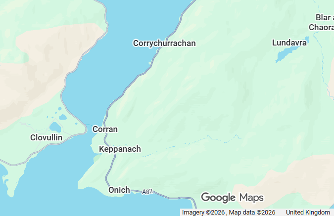 OVERNIGHT RESURFACING ON A82 NEAR ONICH