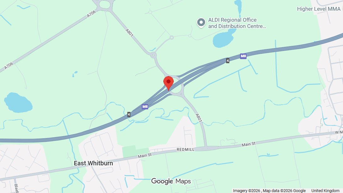 BRIDGE REPAIRS ON A801 AT M8 JUNCTION 4