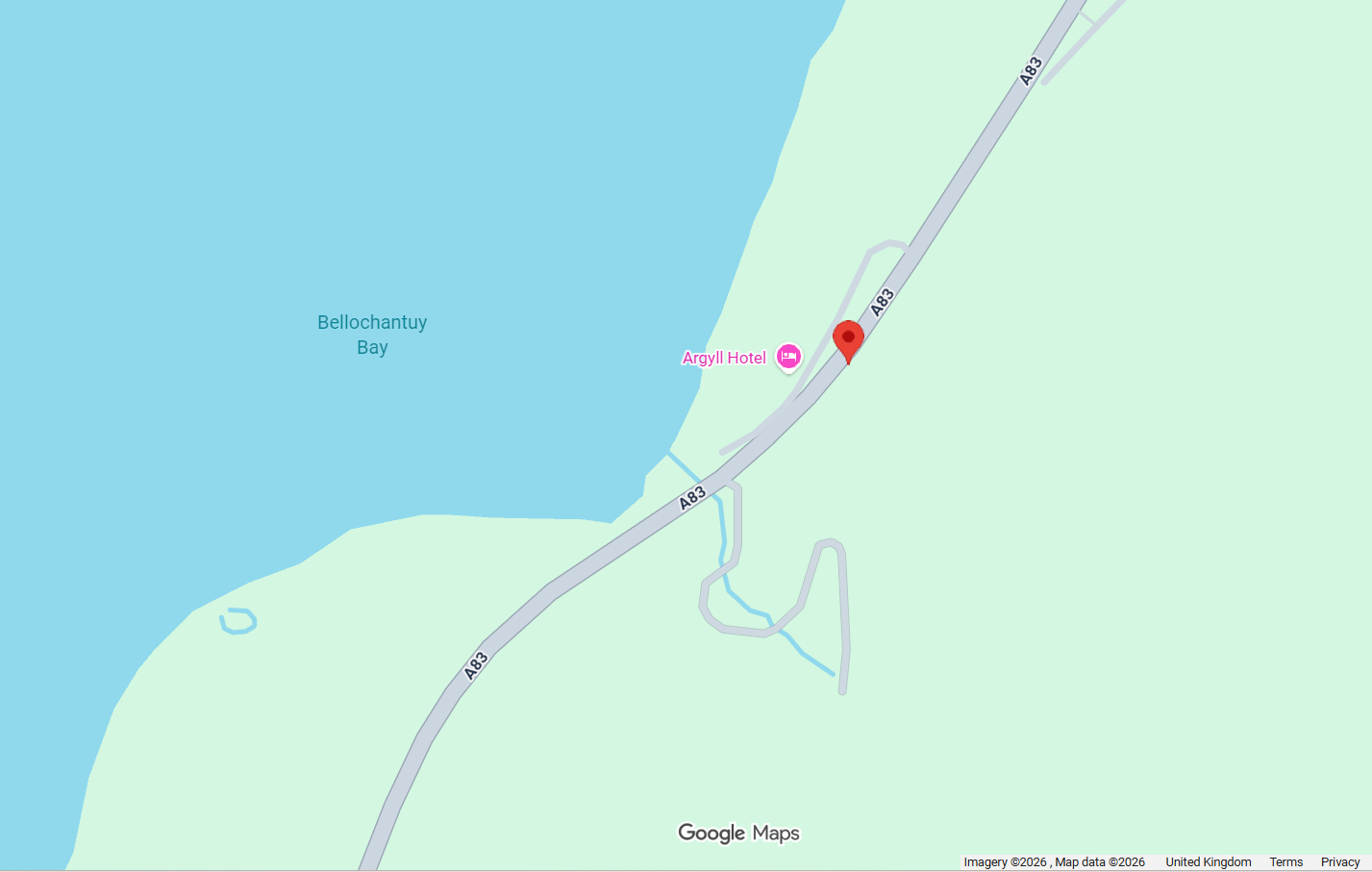 DAYTIME DRAINAGE IMPROVEMENT WORKS AT A83 ARGYLL HOTEL, BELLOCHANTUY