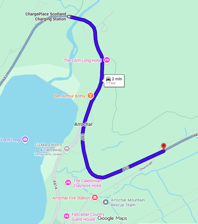 CARRIAGEWAY IMPROVEMENTS ON A83 THROUGH ARROCHAR