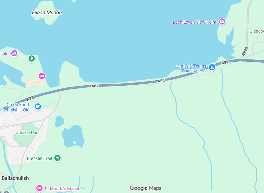 RESURFACING WORKS – A82 GLENCOE VILLAGE TO BALLACHULISH