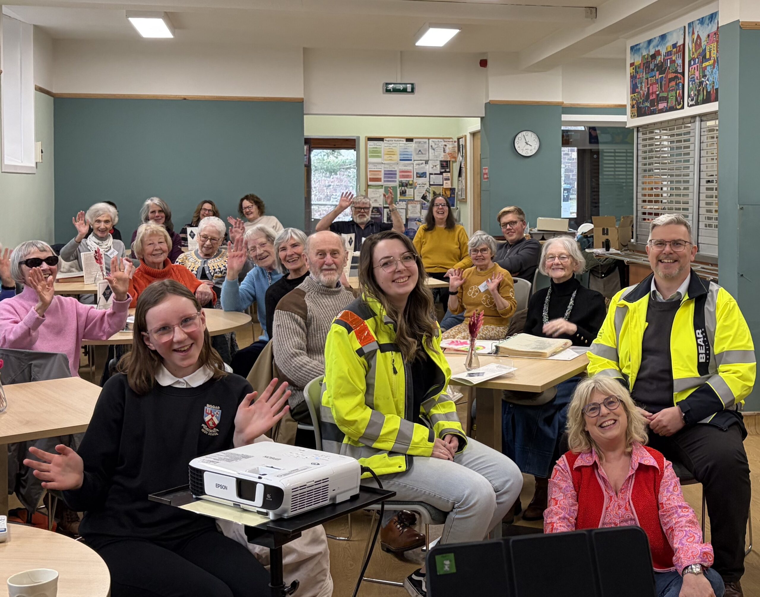 BIGGAR CHARITY RECEIVES £750 DONATION FROM BEAR SCOTLAND