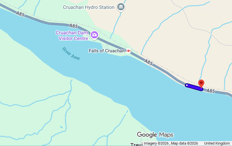 ESSENTIAL VERGE WORKS ON THE A85 AT LOCH AWE