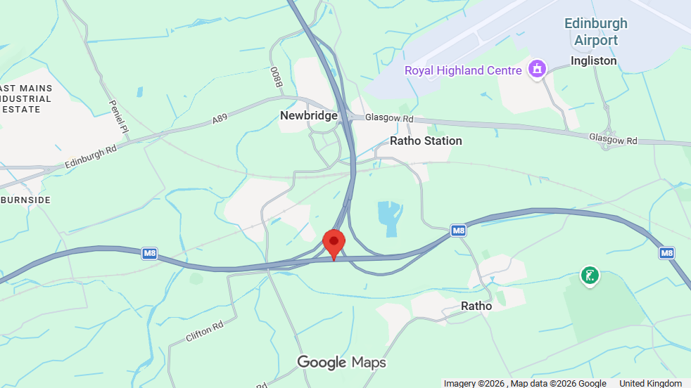 UPGRADING STREETLIGHTING AT M8 JUNCTION 2 WESTBOUND