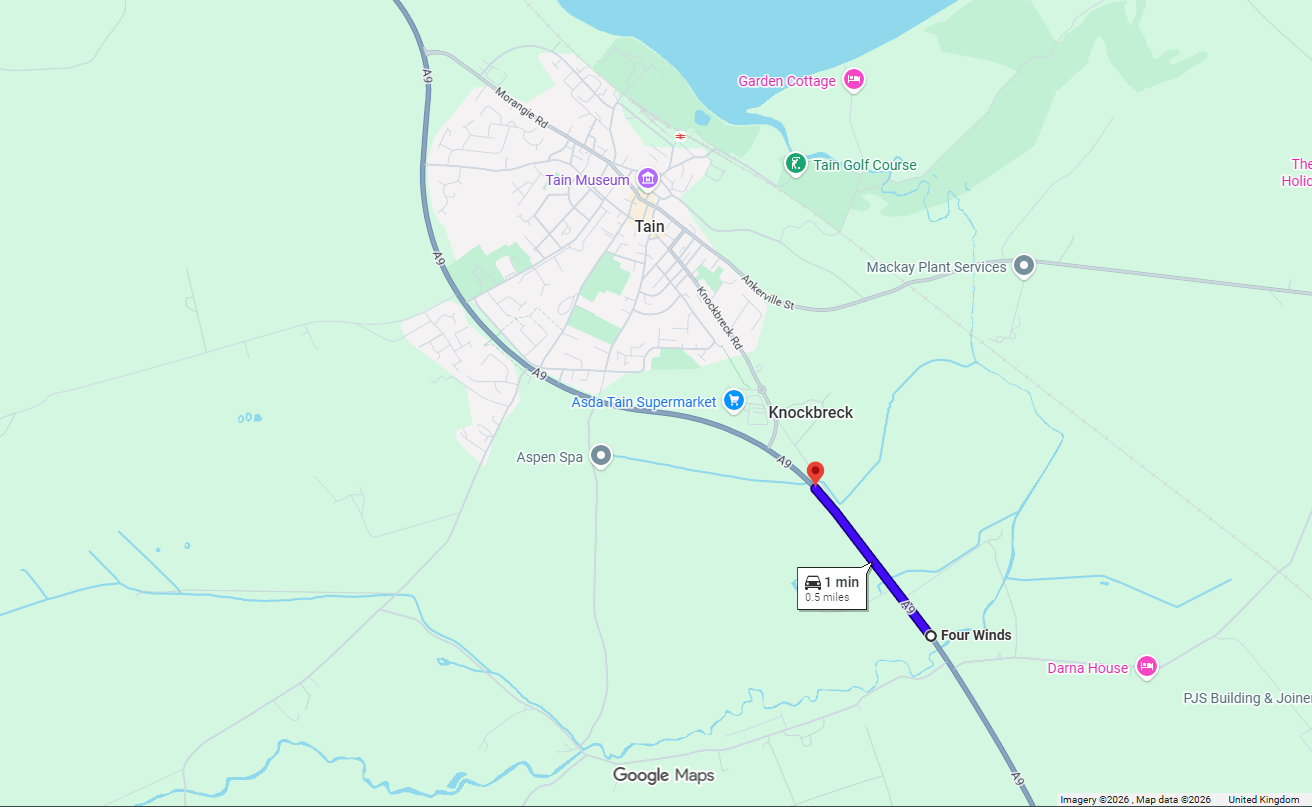 OVERNIGHT RESURFACING WORKS A9 SOUTH OF TAIN