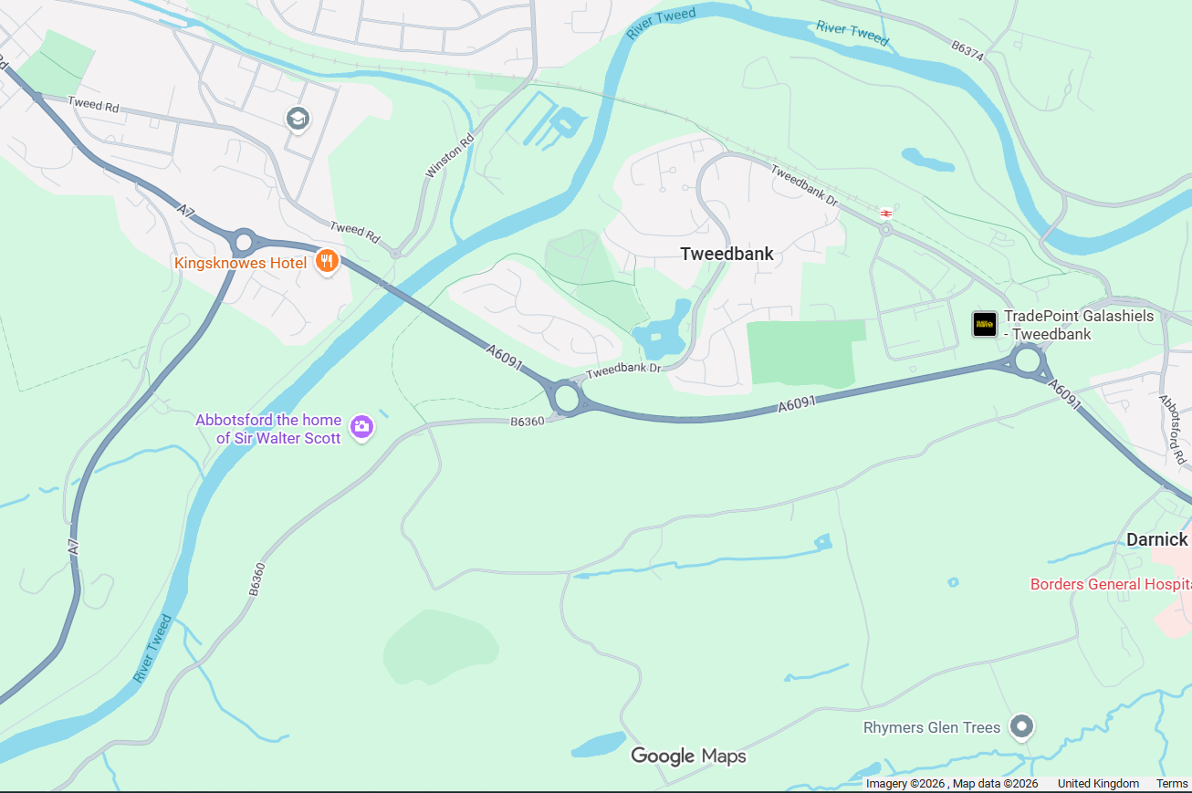 OVERNIGHT RESURFACING ON THE A6091 TWEEDBANK ROUNDABOUT