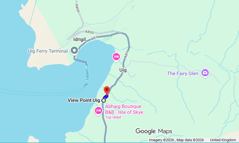 ROCKSLOPE WORKS ON THE A87 AT UIG