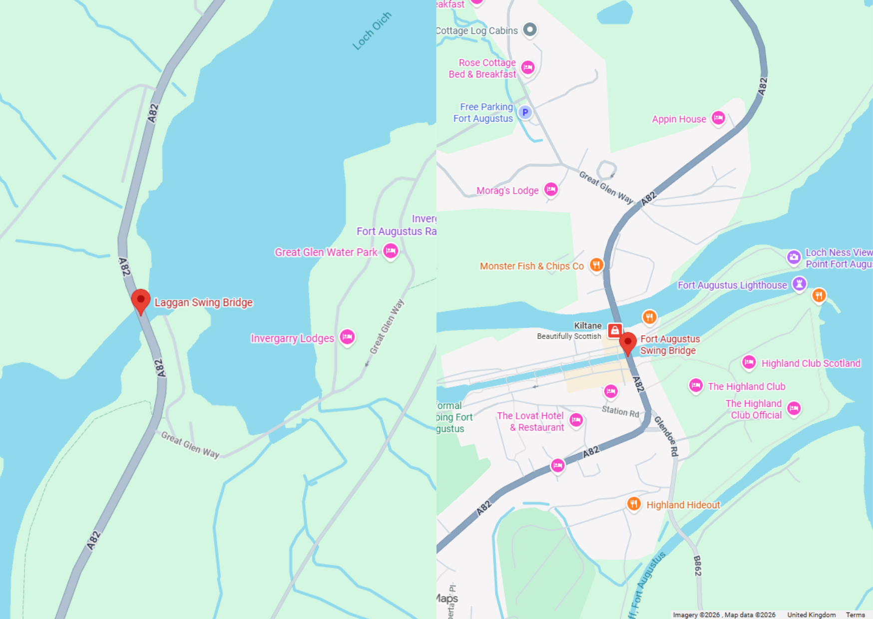ESSENTIAL MAINTENANCE ON TWO A82 SWING BRIDGES