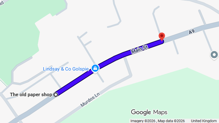UPDATE ON PUFFIN CROSSING FOR MAIN STREET, GOLSPIE