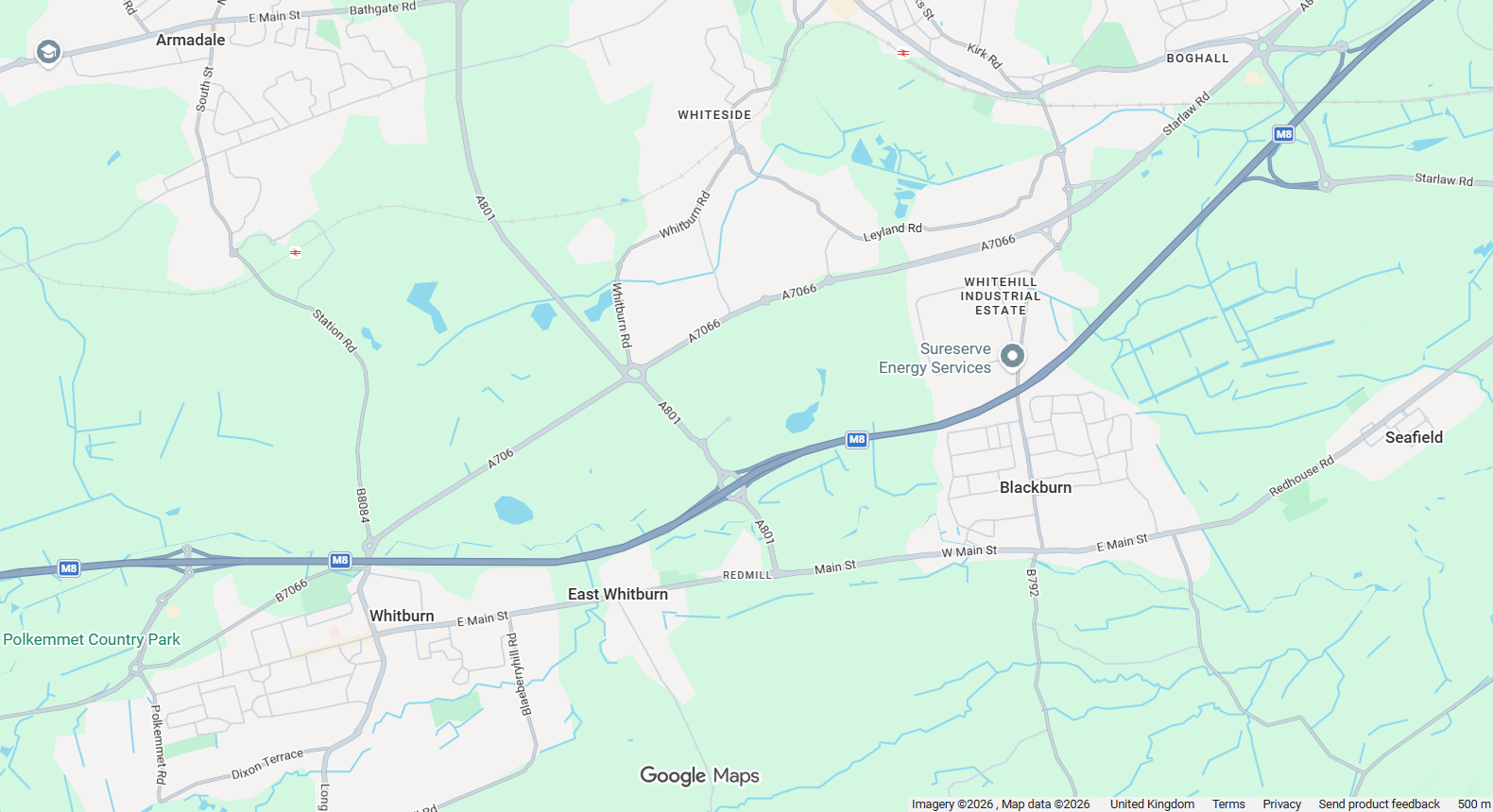 MAJOR BRIDGE WORKS ON M8 BETWEEN JUNCTIONS 3A AND 4A