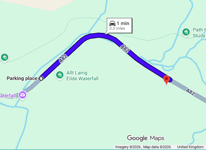 UPDATE ON WORKS ON A82 EAST OF GLENCOE VILLAGE