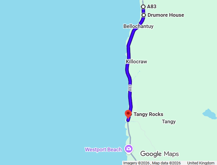 RESURFACING ON THE A83 BETWEEN BELLOCHANTUY AND TANGY