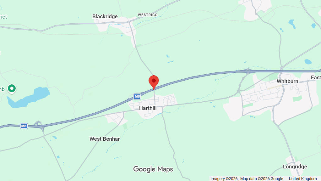 EMERGENCY REPAIRS ON M8 BRIDGE NEAR HARTHILL