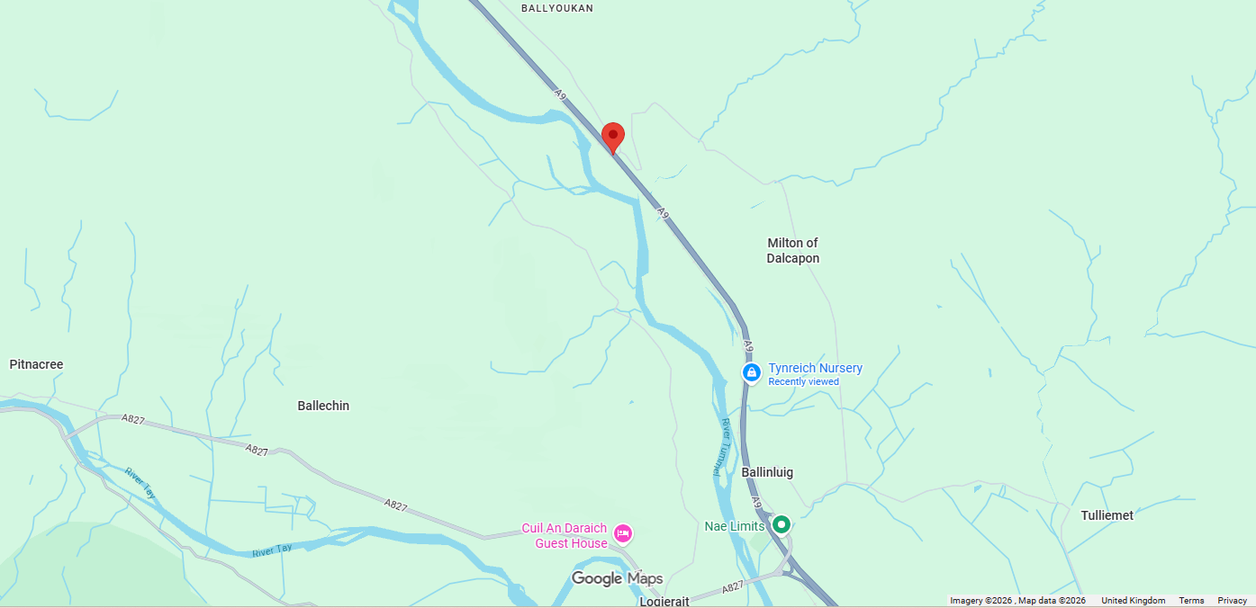 CARRIAGEWAY IMPROVEMENTS ON THE A9 NORTH OF BALLINLUIG