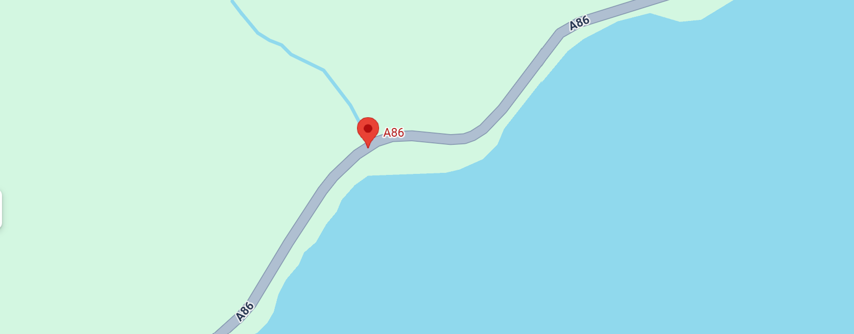 A86 RESURFACING WORKS AT LOCH LAGGAN