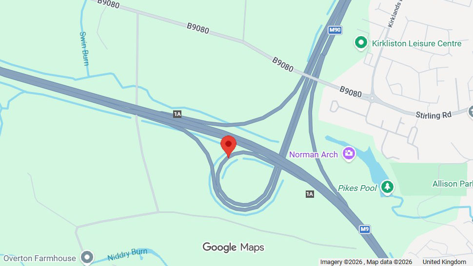 DRAINAGE INVESTIGATION WORKS AT M9/M90 JUNCTION 1A