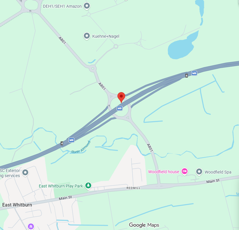 OVERNIGHT CLOSURES OF A801 WHITBURN INTERCHANGE FOR BRIDGE CONCRETE INVESTIGATIONS