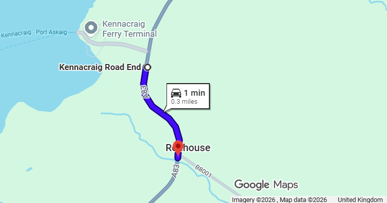 RESURFACING ON THE A83 AT KENNACRAIG