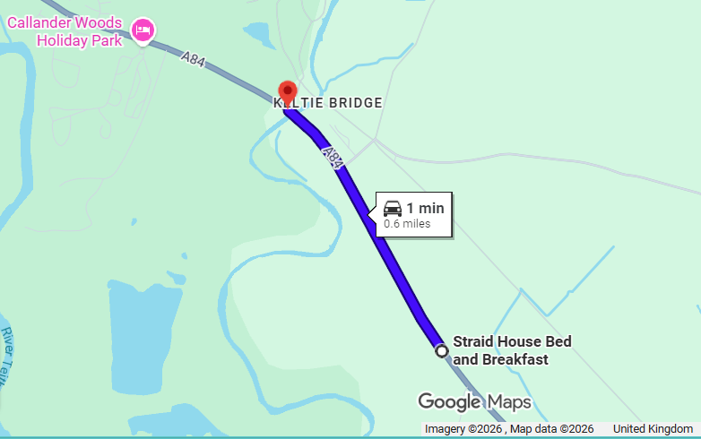 RESUFACING ON A84 SOUTH OF KELTIE BRIDGE