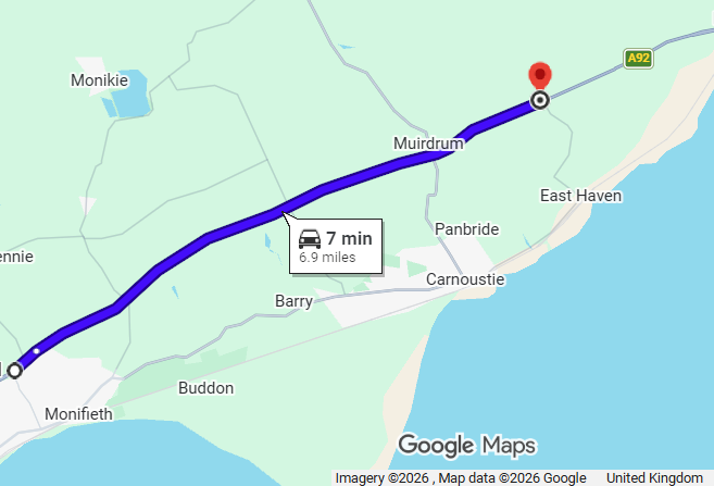 OVERNIGHT RESURFACING ON A92 BETWEEN DUNDEE AND ARBROATH