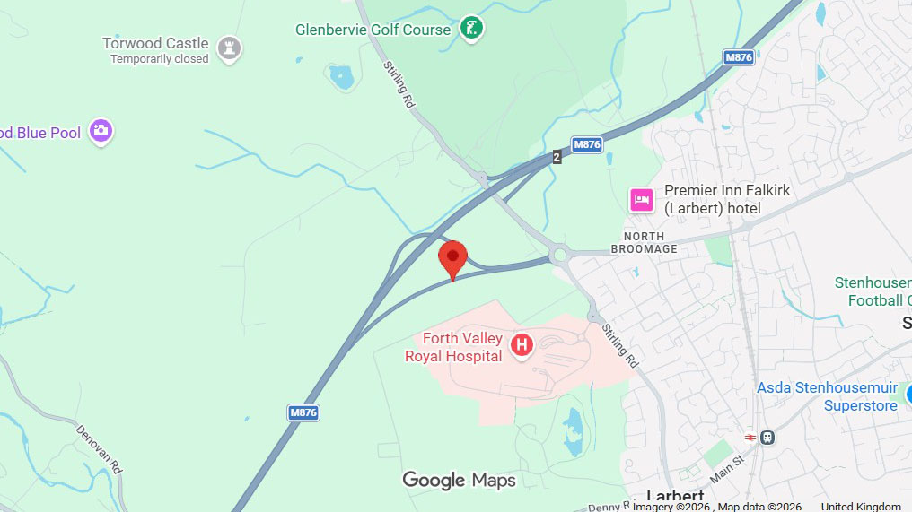 INVESTIGATION WORKS ON THE M876 JUNCTION 2 WESTBOUND ON-SLIP