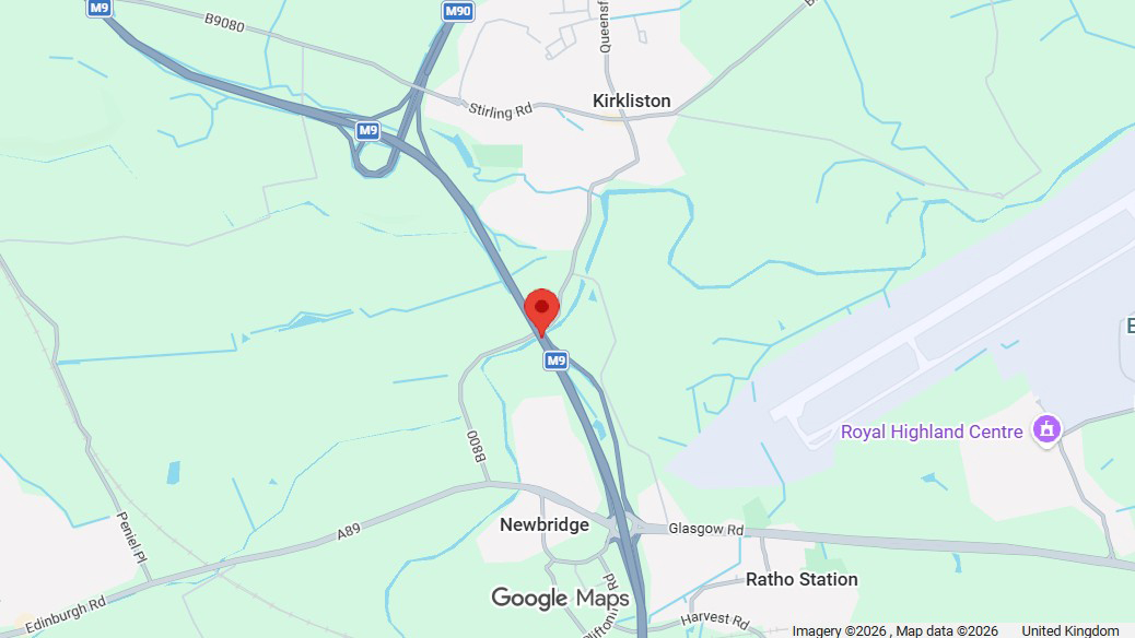 OVERNIGHT BRIDGE REPAIRS AT M9 JUNCTION 1
