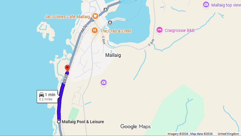 SAFETY BARRIER REPLACMENT ON A830 AT MALLAIG
