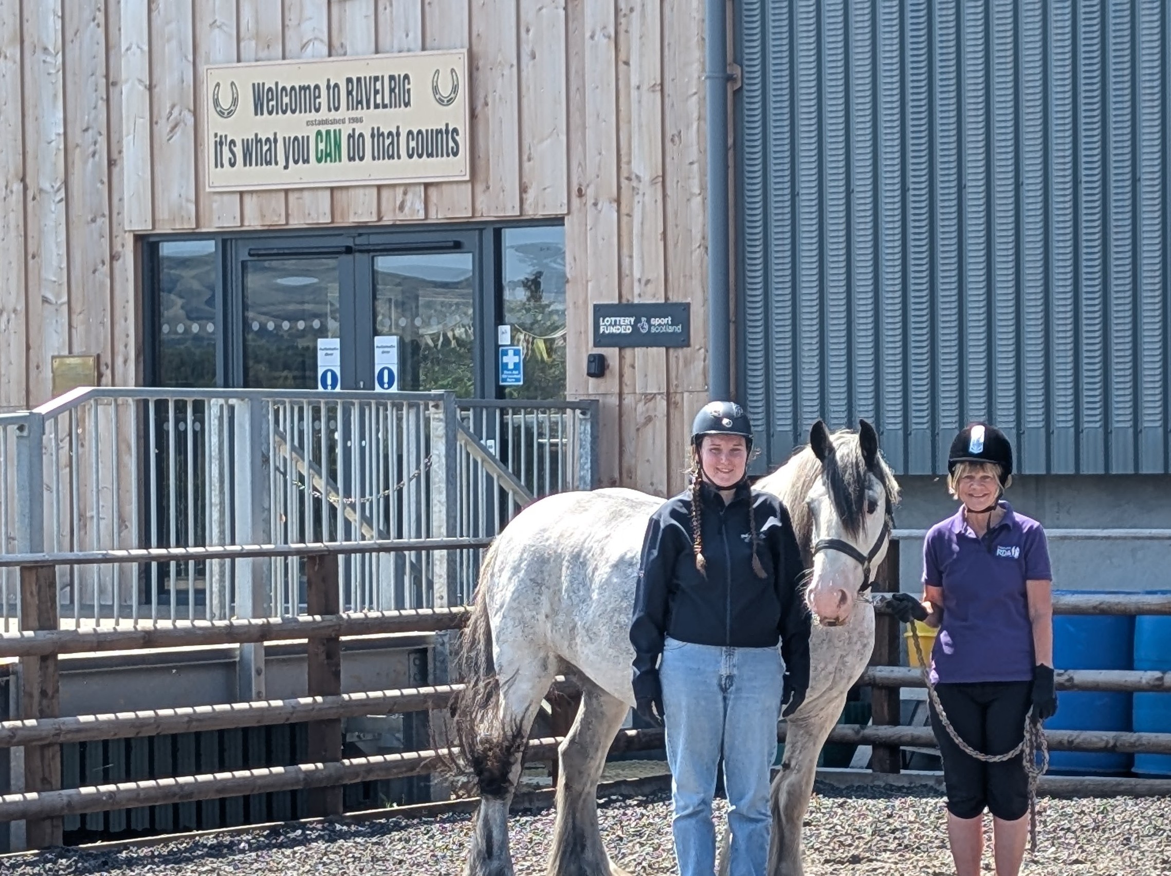 BEAR SCOTLAND BACKS BALERNO-BASED RIDING FOR THE DISABLED CHARITY