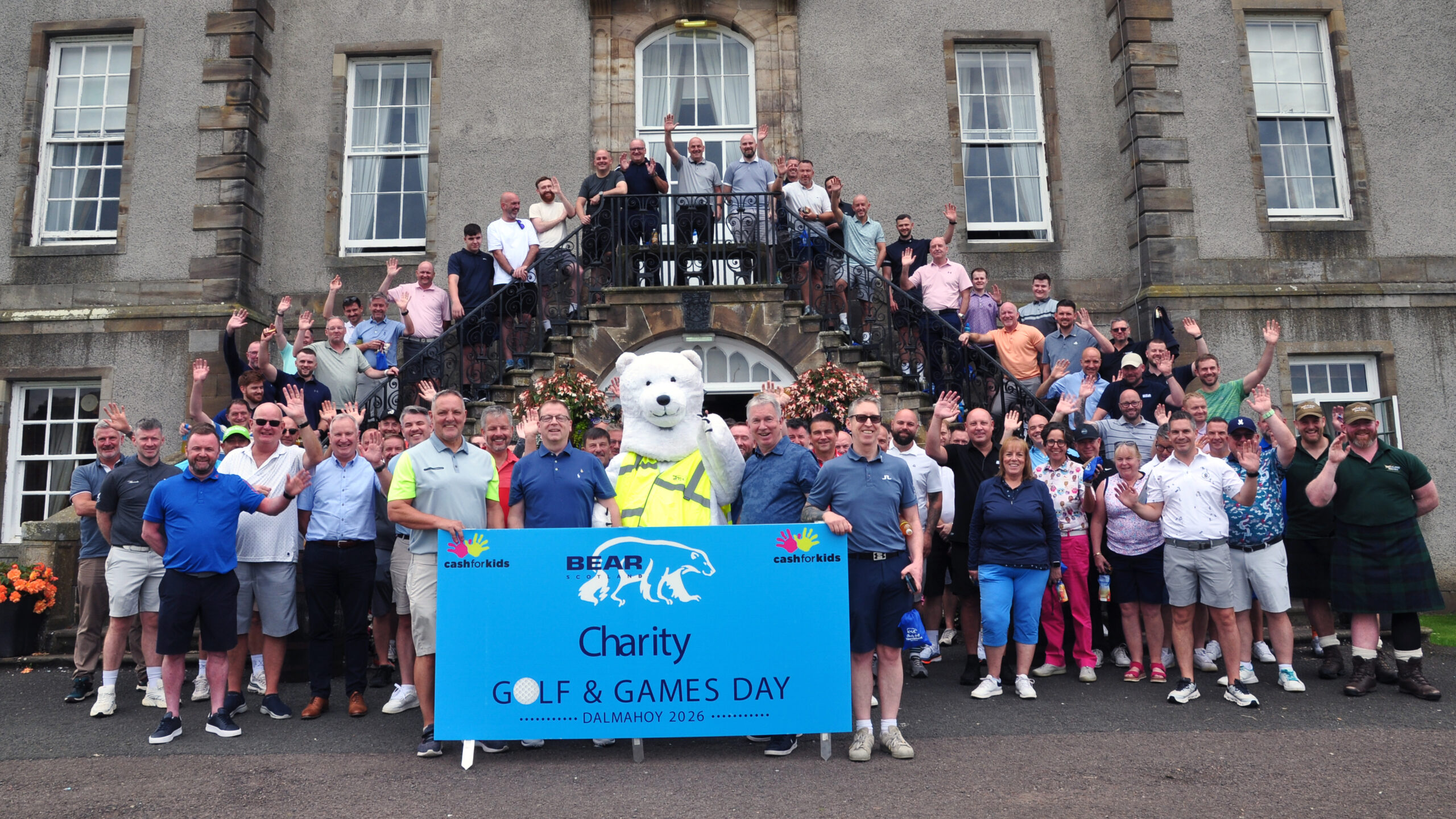 BEAR SCOTLAND’S BIGGEST EVER CHARITY EVENT RAISES OVER £27,800 FOR CASH FOR KIDS