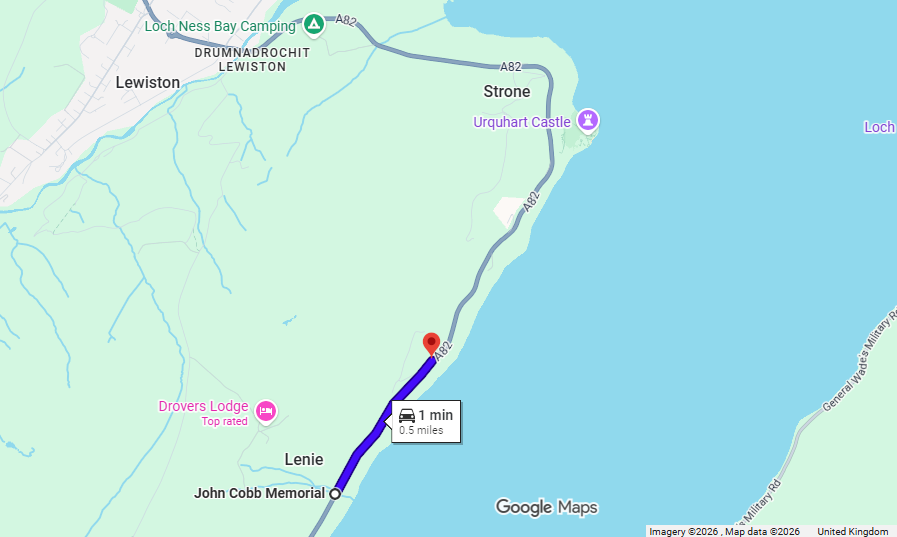 OVERNIGHT RESURFACING ON THE A82 SOUTH OF URQUHART CASTLE