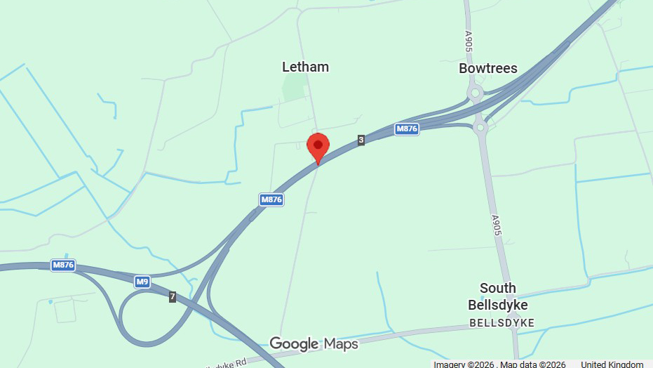 BRIDGE INSPECTION ON M876 BETWEEN JUNCTIONS 7 AND 3