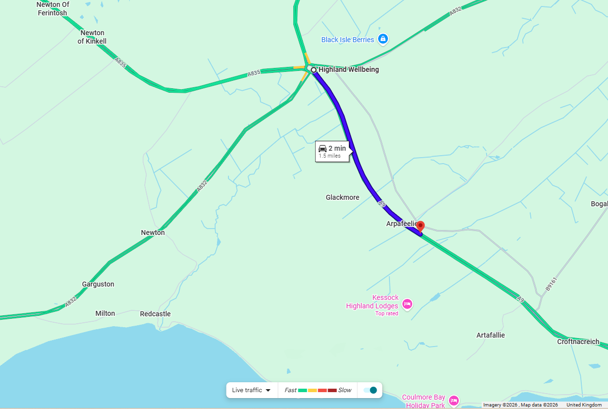 SAFETY BARRIER UPGRADE ON THE A9 BETWEEN TORE AND ARPAFEELIE