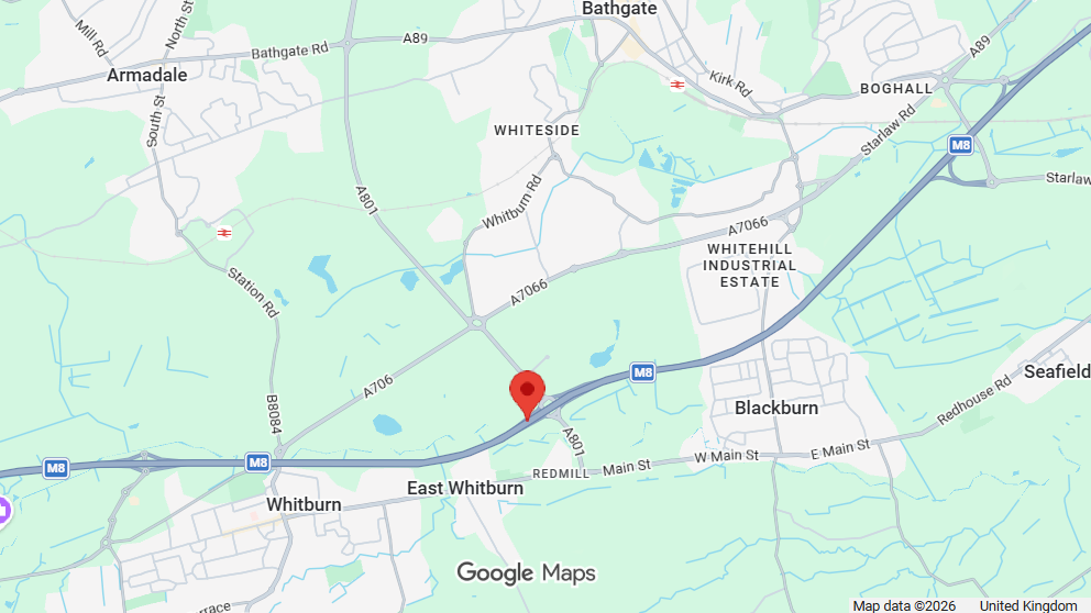 DRAINAGE SURVEY ON THE M8 JUNCTION 4 EASTBOUND OFF SLIP