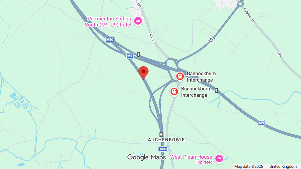 INVESTIGATION WORKS ON THE M80 NORTHBOUND AT JUNCTION 9