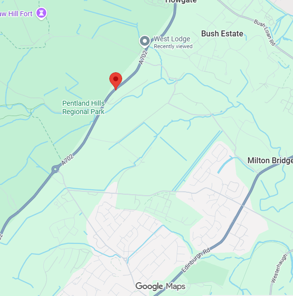 OVERNIGHT RESURFACING ON THE A702 AT FLOTTERSTONE