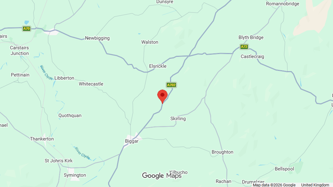 CRACK SEALING ON THE A702 BETWEEN BIGGAR AND MELBOURNE CROSSROADS