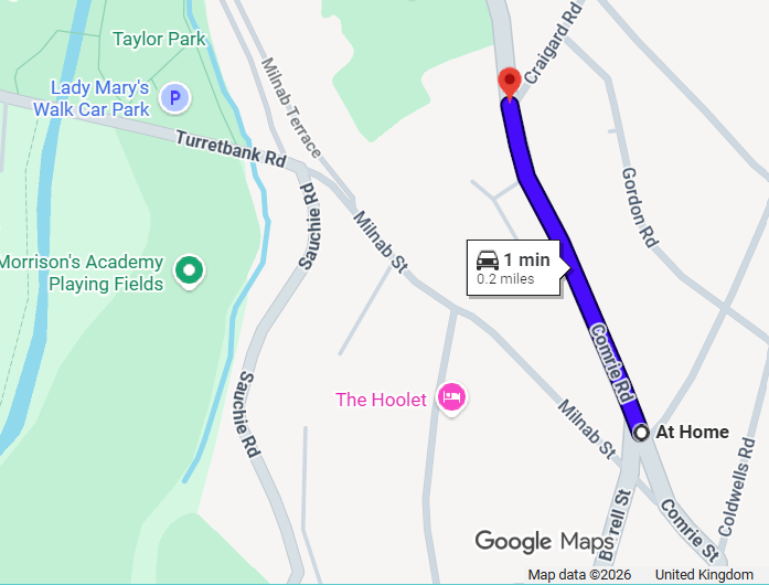 DRAINAGE INVESTIGATION WORKS ON A85 COMRIE ROAD, CRIEFF